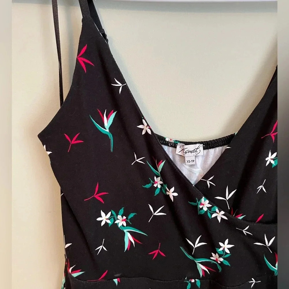 Floral print flowy summer dress size xs - Picture 9 of 9